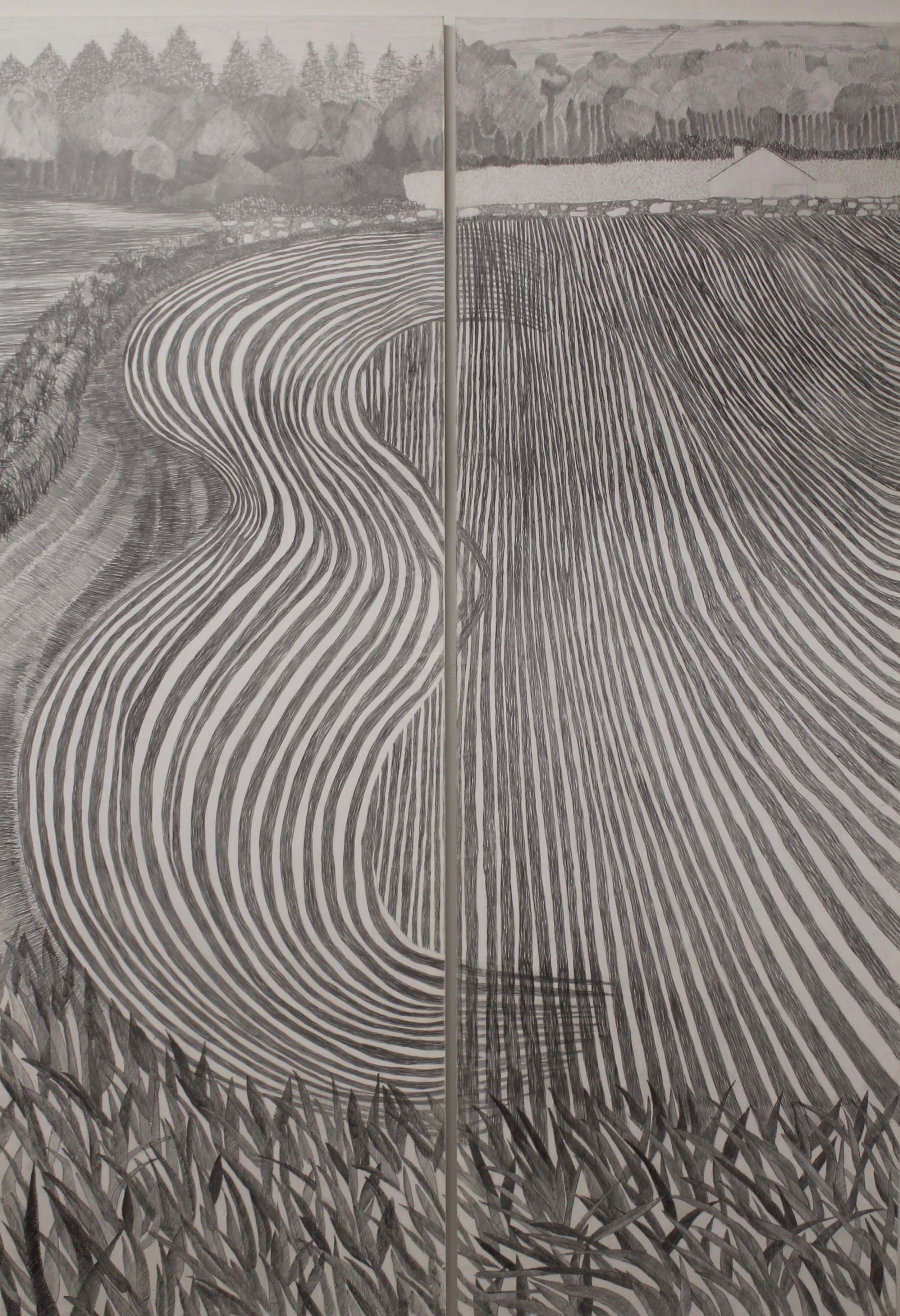 Farming scene wallpaper