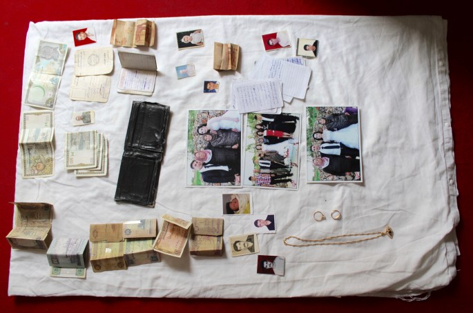 Young couple with shy girl