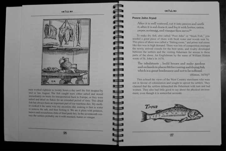 fish in cookbook
